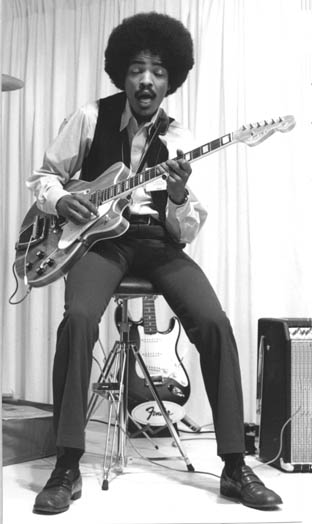 Phil Upchurch photographed in 1967